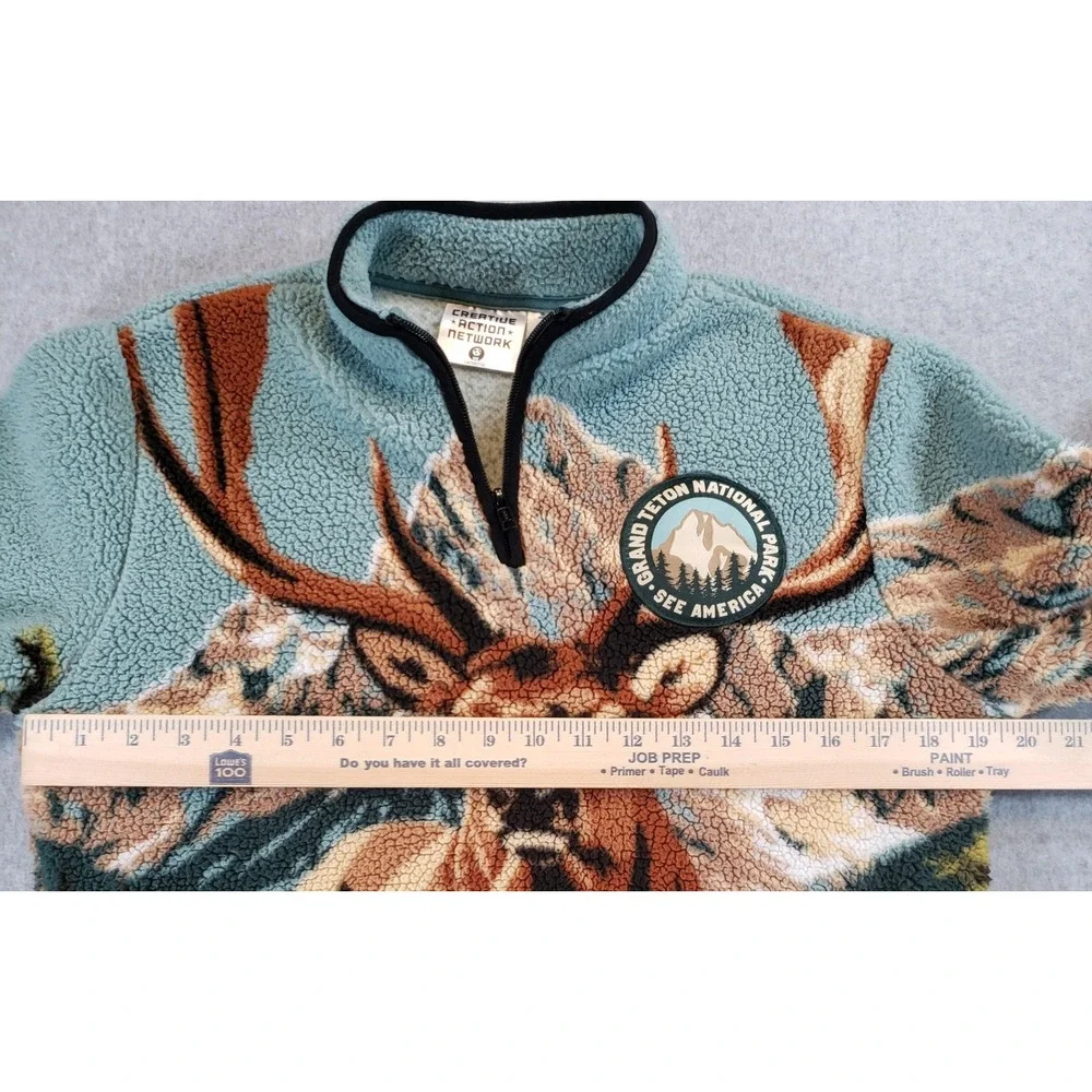 Creative Action Network Grand Teton Nat Park Graphic Sweatshirt Youth Sz 10/12